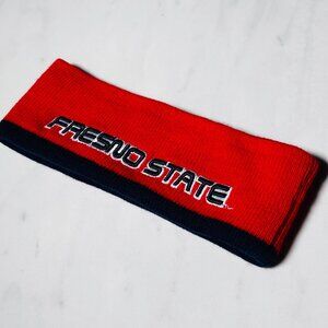 Fresno State Bulldogs NCAA Knit Headband Ear Warmer Red Clean One Size